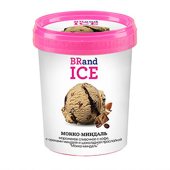 Мороженое BRand Ice Мокко-Миндаль