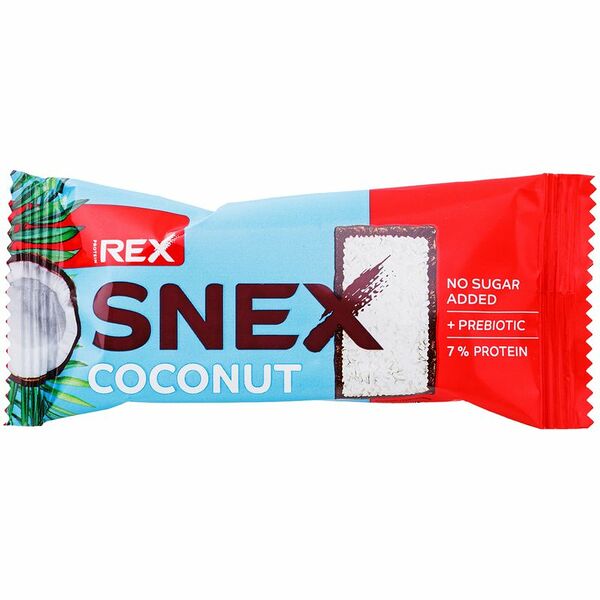 Батончик глазированный Protein Rex Snex кокос
