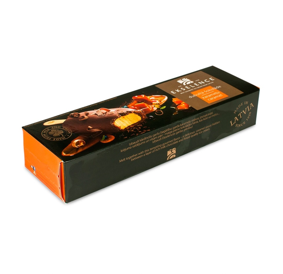 

Эскимо Ekselence дабл карамель в двойном шоколаде 85 г
