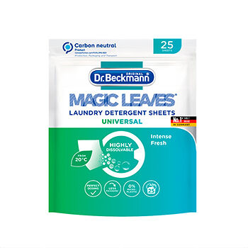 Средство для стирки Magic Leaves универсальное в пластинах, Dr.Beckmann, 25 шт., Германия