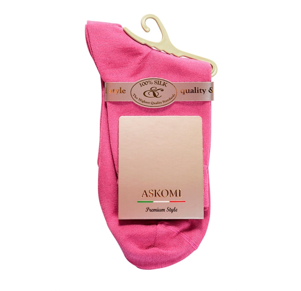 

Носки женские Askomi Premium Style, розовые, размер 25, 1 шт.