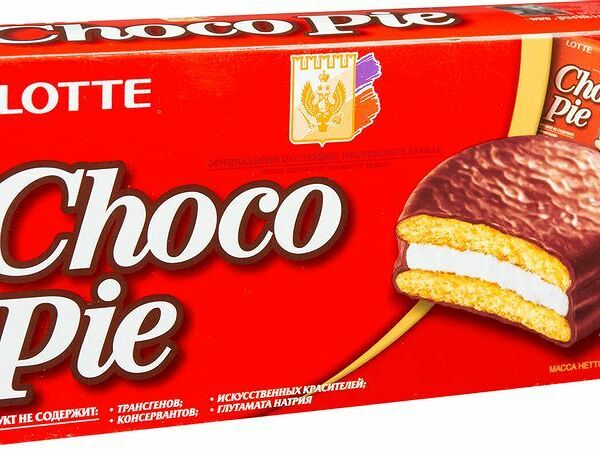 Печенье прослоенное глазированное ТМ Choco Pie (Чоко Пай)