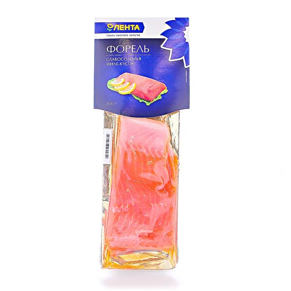 Форель слабосоленая Лента филе-кусок