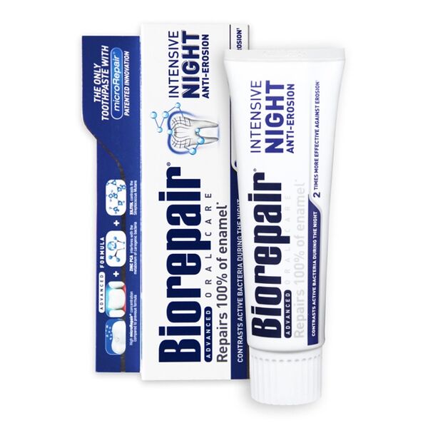 Biorepair Зубная паста Ночное интенсивное восстановление Intensive Night Repair 75 мл
