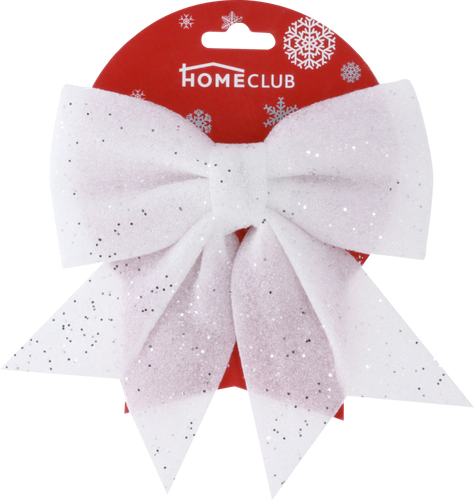 

Елочное украшение Homeclub Бант блестящий, в ассортименте