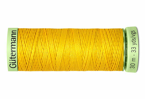 744506 Нить Top Stitch для отстрочки, 30м, 100% п/э Gutermann(106 т.желтый)