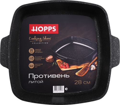 

Противень HOPPS Cooking Show 28х28см