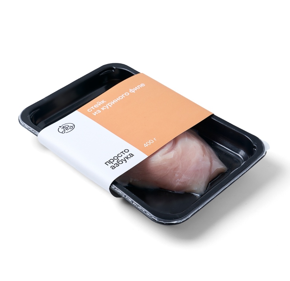 

Стейк из куриного филе Просто Азбука 400 г