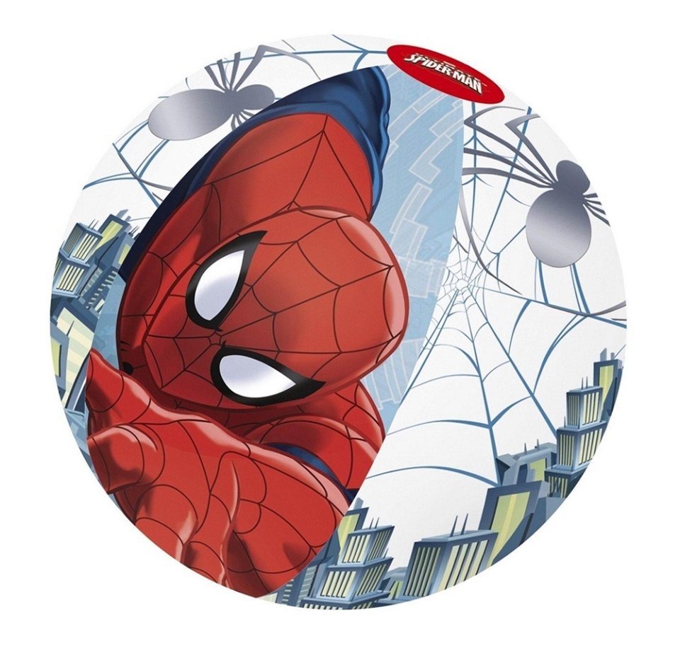 

Мяч пляжный надувной Bestway Spider-Man, 51 см