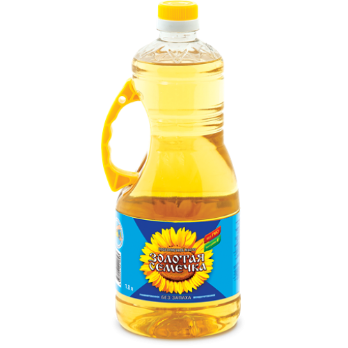Масло подсолнечное Золотая семечка раф дез 1,8л