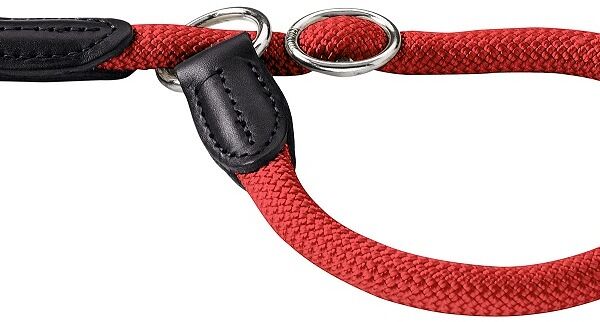 Hunter ошейник-удавка нейлоновый Freestyle круглый 40 см., Красный