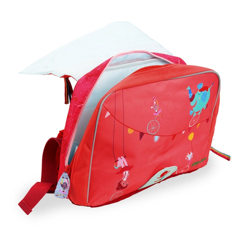 

Рюкзак дошкольный Lilliputiens Цирк Шапито А5 36х38х3 см