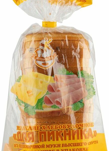 Хлеб Котовскхлеб Для Пикника нарезка 300г
