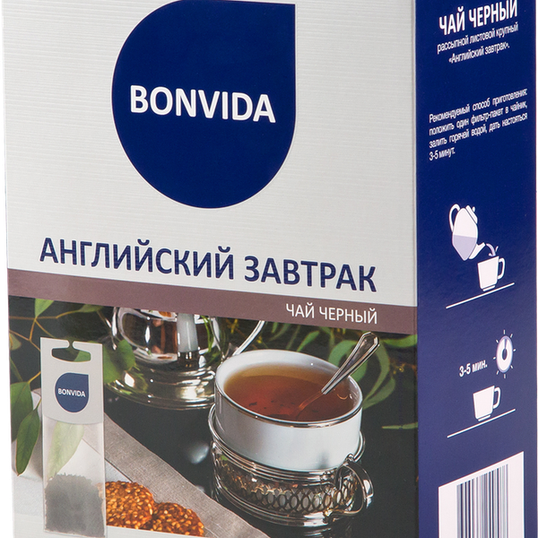 Чай черный BONVIDA Английский Завтрак, 20 пак