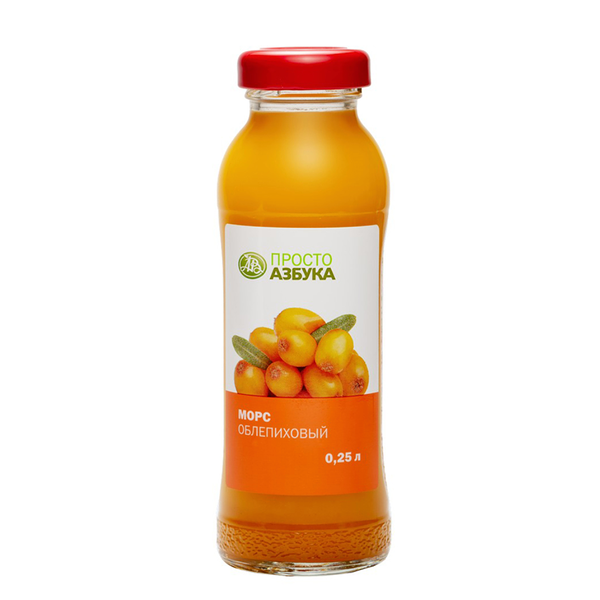 Морс из ягод облепихи, «Просто Азбука»