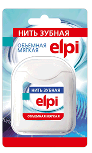 Нить зубная elpi Объемная мягкая 25г