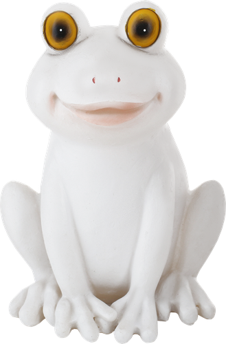 

Фигура светящаяся GIARDINO CLUB Лягушка 13х12х17см, белая, Арт. 784188