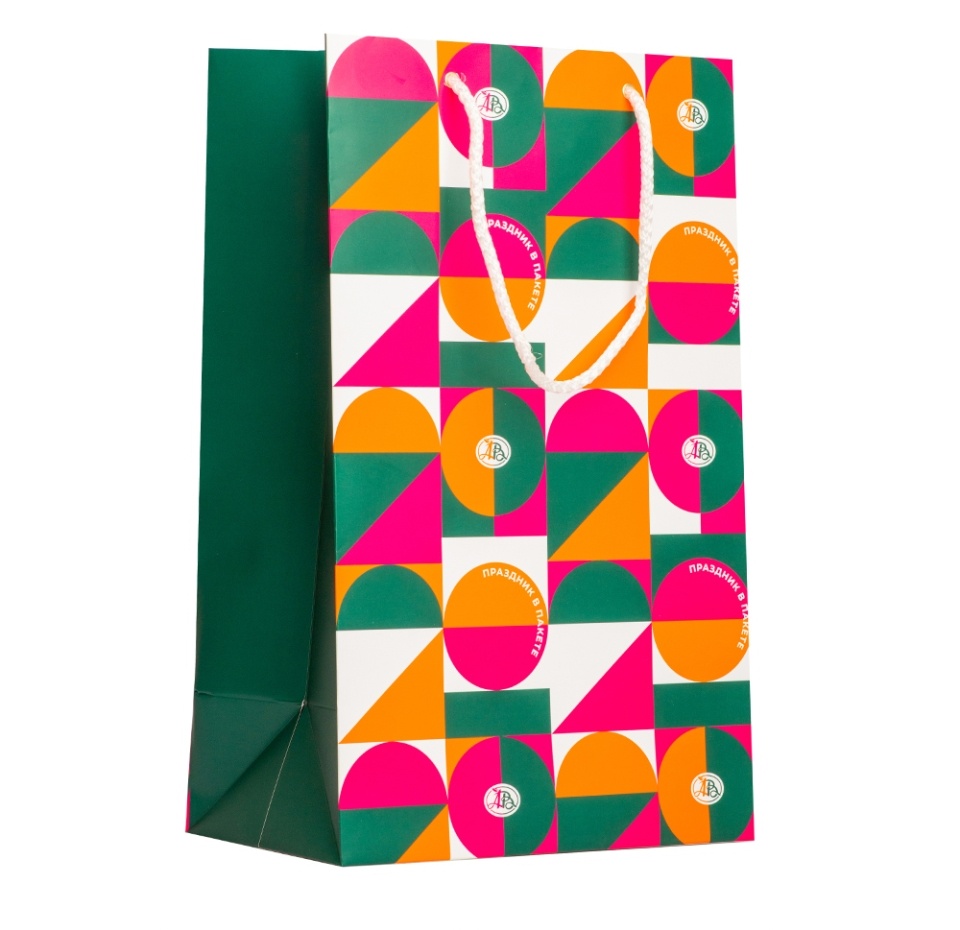 

Пакет подарочный Праздник внутри 25 x 40 x 15 см, Россия