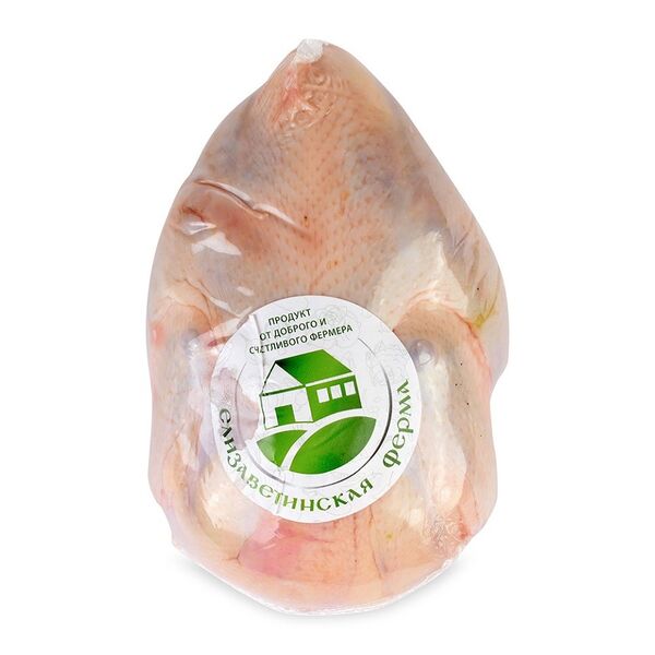 Цыплёнок фермерский охлаждённый, «Елизаветская Ферма», Ленинградская область, вес до 1 кг