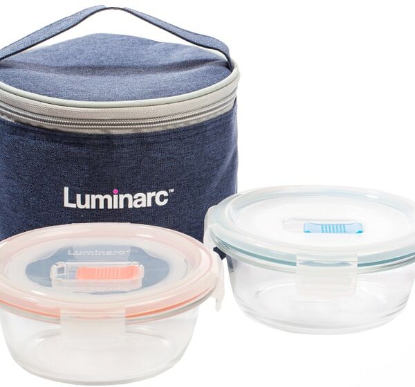 Набор контейнеров Luminarc Purebox 420мл*2шт + термосумка