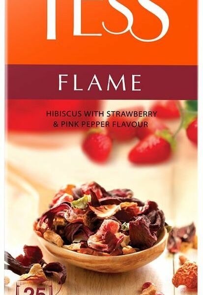 Чайный напиток красный Tess Flame в пакетиках 25шт 50г