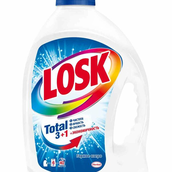 Гель для стирки Losk  Горное Озеро для белого белья