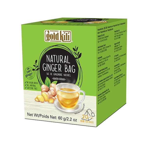 Чайный напиток Gold Kili имбирь натуральный, 20 шт.