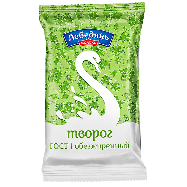 Творог обезжиренный ЛебедяньМолоко