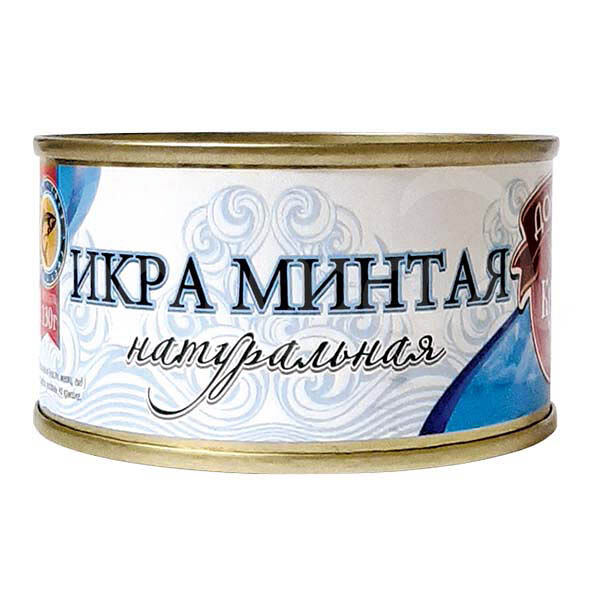 Икра минтая Донская Кухня 130гр Стерилизованная ж/б