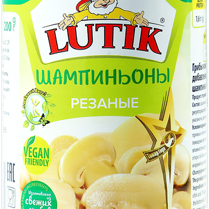 Шампиньоны LUTIK резаные