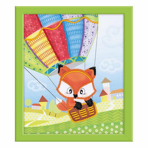 РТ-0074 Частичная вышивка Риолис 'Лисенок'15*18см