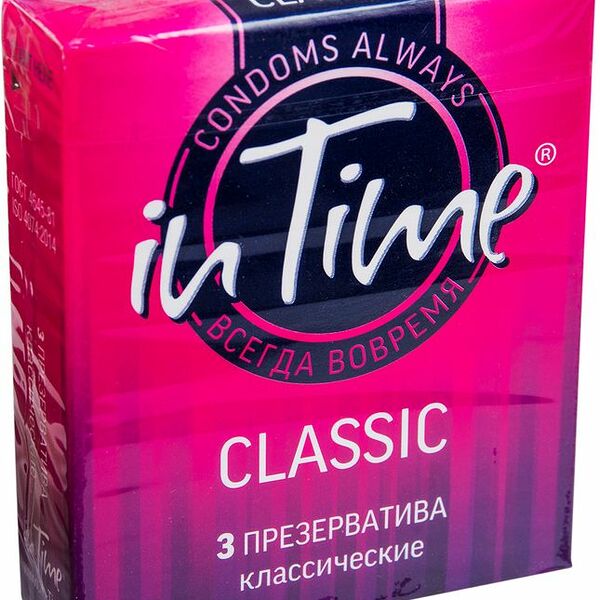 Презервативы In Time №3 классические, 3шт