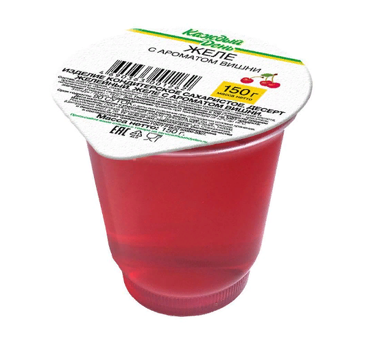 Желе Каждый день с ароматом Вишни