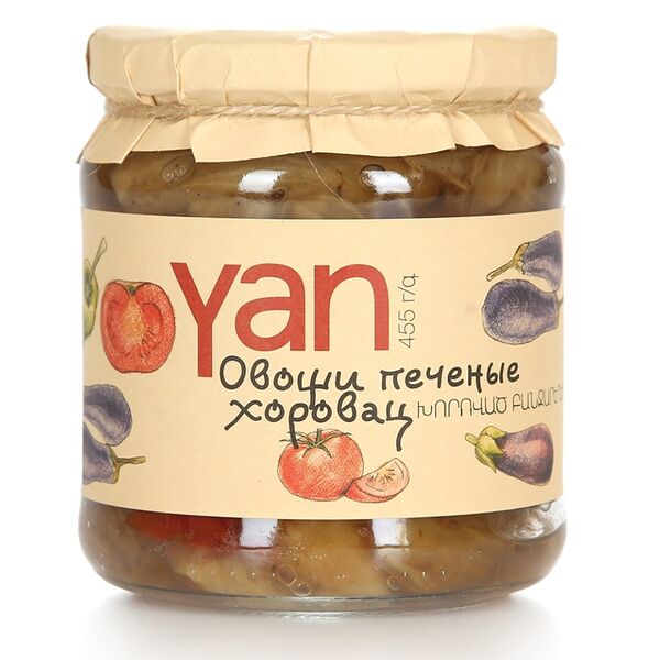 Овощи печёные YAN, 455 г