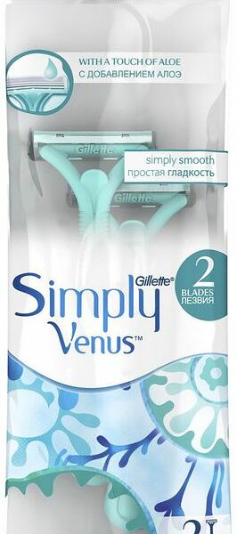 Бритва Venus Simply женская, 2шт