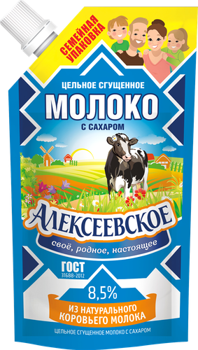 

Молоко сгущенное Алексеевское 8.5% 650 г