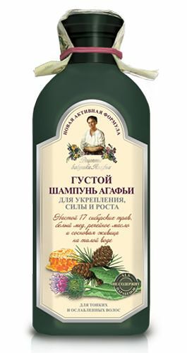 Шампунь Рецепты бабушки Агафьи Густой для укрепления силы и роста