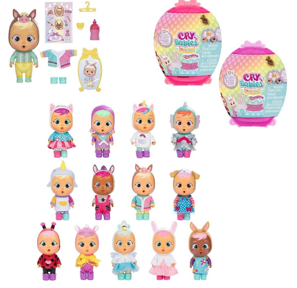 

Игрушка Cry Babies Magic Tears серия Dress me up в ассортименте, Вьетнам