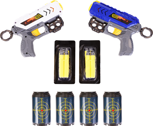 Набор игровой RUSH&CRUSH Бластеры с мягкими снарядами, 18 предметов, Арт. ZH216657