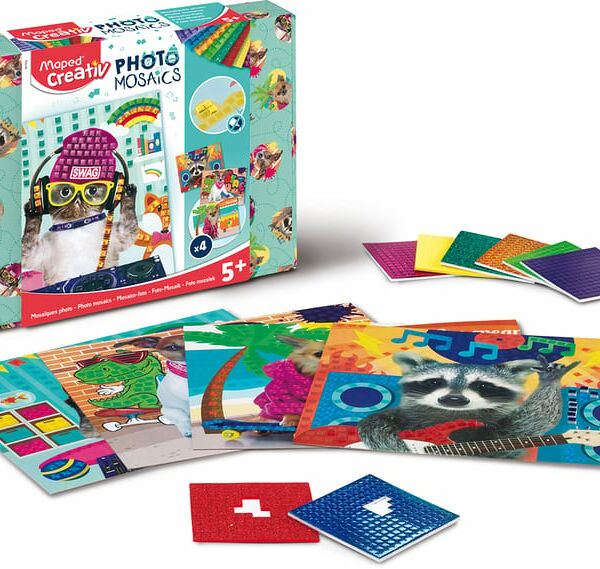 Набор для творчества Photo mosaics Крутые животные 907052