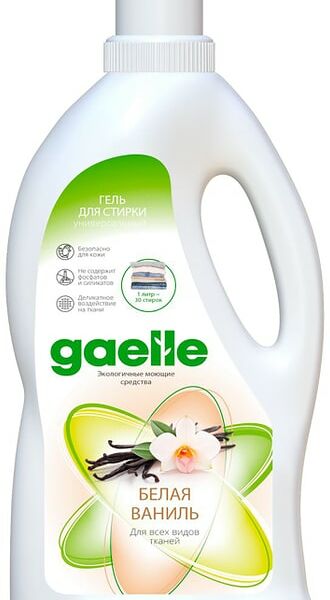 Гель для стирки Gaelle универсальный Белая ваниль 1л