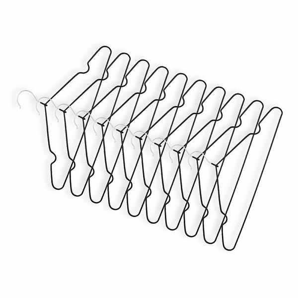 Набор вешалок Butler металлических 10 шт, черный