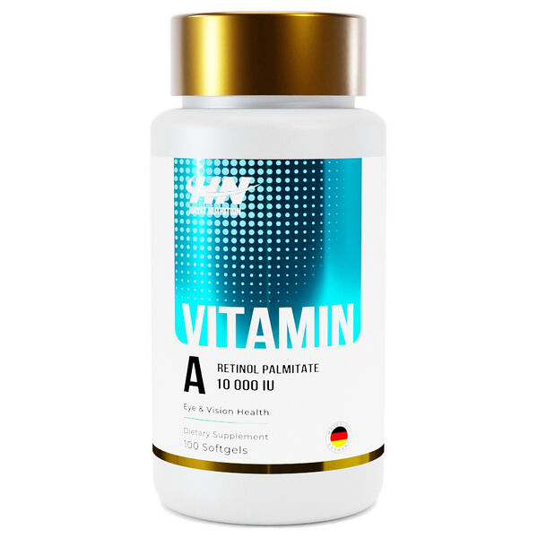 Hayat Nutrition Vitamin A 10000 IU - 100 гел.капсул