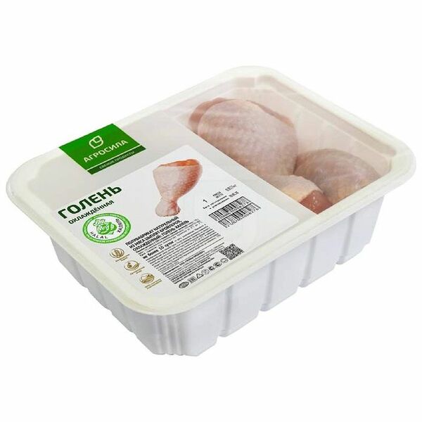 Голень цыпленка-бройлера Агросила халяль охлажденная