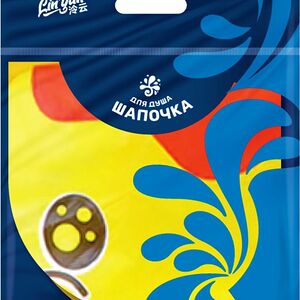 Шапочка Lin'Yun для душа 26х26см в ассортименте 1шт