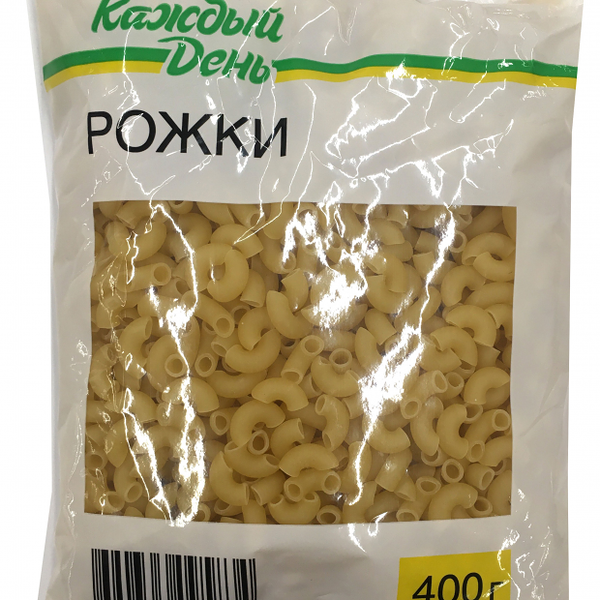 Макаронные изделия Каждый День Рожки