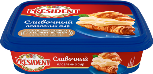 

Сыр плавленый President Сливочный 45% 200 г