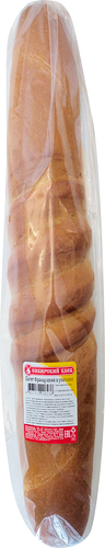 Багет СИБИРСКИЙ ХЛЕБ Французский в упаковке, 350г