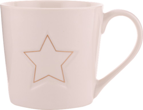 

Кружка HOMECLUB Star 400мл, фарфор Арт. ED-c19