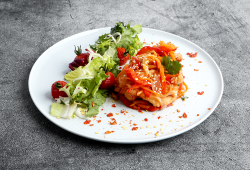 

Филе куриное Лента Fresh в кисло-сладком соусе, весовое